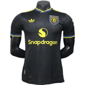 Manchester United Camiseta Edición Jugadores 2025 2026 Tercera Negra - Camiseta Manchester United | 7camisetas