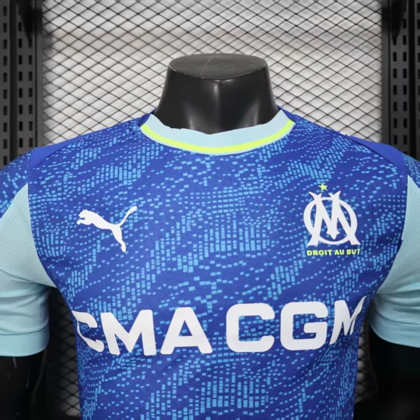 Marsella Camiseta Edición Jugadores 2025 2026 Tercera Azul - Camiseta Marsella | 7camisetas