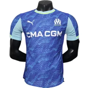 Marsella Camiseta Edición Jugadores 2025 2026 Tercera Azul - Camiseta Marsella | 7camisetas