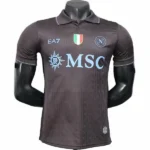 SSC Napoli Camiseta Edición Jugadores 2025 2026 Tercera Negra - Camiseta Serie A SSC Napoli | 7camisetas