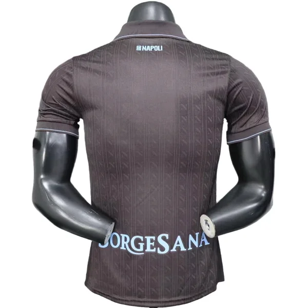 SSC Napoli Camiseta Edición Jugadores 2025 2026 Tercera Negra - Camiseta Serie A SSC Napoli | 7camisetas