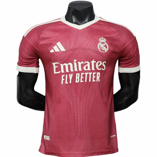 Tercera Jugadores Camiseta Real Madrid 2026 2027 Rosa Real Madrid Camiseta Edición Jugadores 2026 2027 Tercera Rosa - Camiseta Real Madrid | 7camisetas