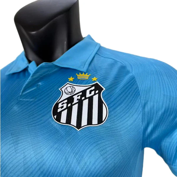 Santos FC Camiseta Edición Jugadores 2025 2026 Tercera Azul - Camiseta Santos Fc | 7camisetas