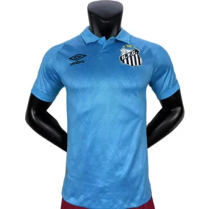 Santos FC Camiseta Edición Jugadores 2025 2026 Tercera Azul - Camiseta Santos Fc | 7camisetas