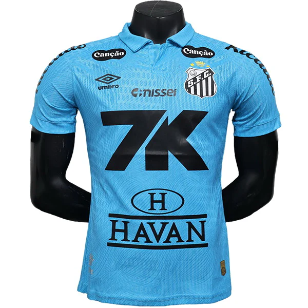 Tercera Jugadores Camiseta Santos 2025 2026 I Azul Santos FC Camiseta Edición Jugadores 2025 2026 Tercera Azul - Camiseta Santos Fc | 7camisetas