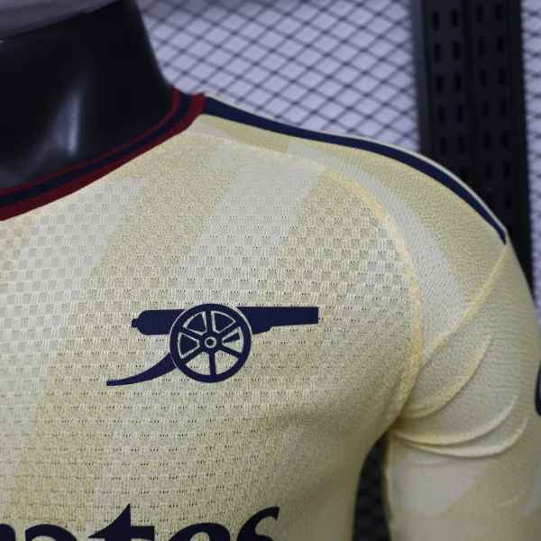 Arsenal Camiseta Edición Jugadores 2026 2027 Tercera Amarilla - Camiseta Arsenal | 7camisetas