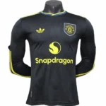 Manchester United Camiseta Edición Jugadores 2025 2026 Tercera Negra - Camiseta Manchester United | 7camisetas