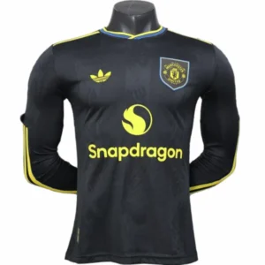 Manchester United Camiseta Edición Jugadores 2025 2026 Tercera Negra - Camiseta Manchester United | 7camisetas