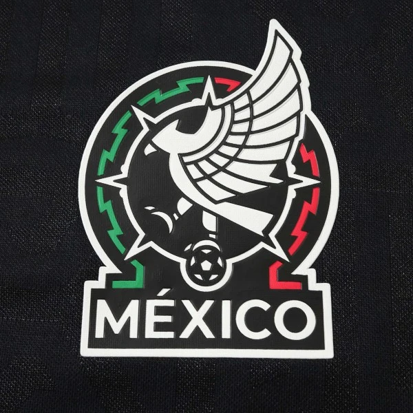 México Camiseta Edición Jugadores 2026 Tercera Negra - Camiseta Selección México | 7camisetas