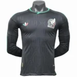 México Camiseta Edición Jugadores 2026 Tercera Negra - Camiseta Selección México | 7camisetas