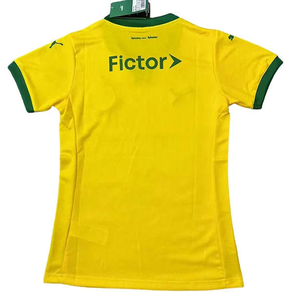 SE Palmeiras Mujer Camiseta 2025 2026 Tercera Amarilla - Camiseta SE Palmeiras Mujer | 7camisetas