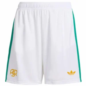 AS Roma Pantalones 2025 2026 Tercera Blanco - Pantalón AS Roma | 7camisetas