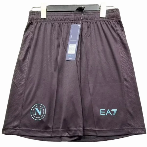 SSC Napoli Pantalones 2025 2026 Tercera Negro - Ssc Napoli Equipacion | 7camisetas