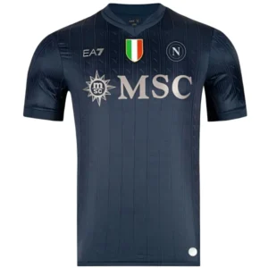 SSC Napoli Camiseta 2025 2026 Tercera Negra - Camiseta Serie A SSC Napoli | 7camisetas