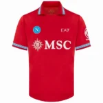 SSC Napoli Camiseta 2026 2027 Tercera Roja - Camiseta Serie A SSC Napoli | 7camisetas