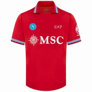 SSC Napoli Camiseta 2026 2027 Tercera Roja - Camiseta Serie A SSC Napoli | 7camisetas