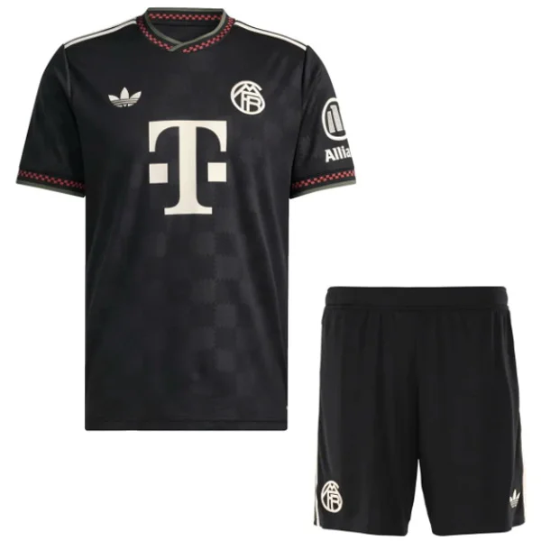Terza Conjunto De Hombre Bayern Múnich 2025 2026 Negro Bayern Múnich Conjunto 2025 2026 Negro - Bayern Múnich Barata | 7camisetas